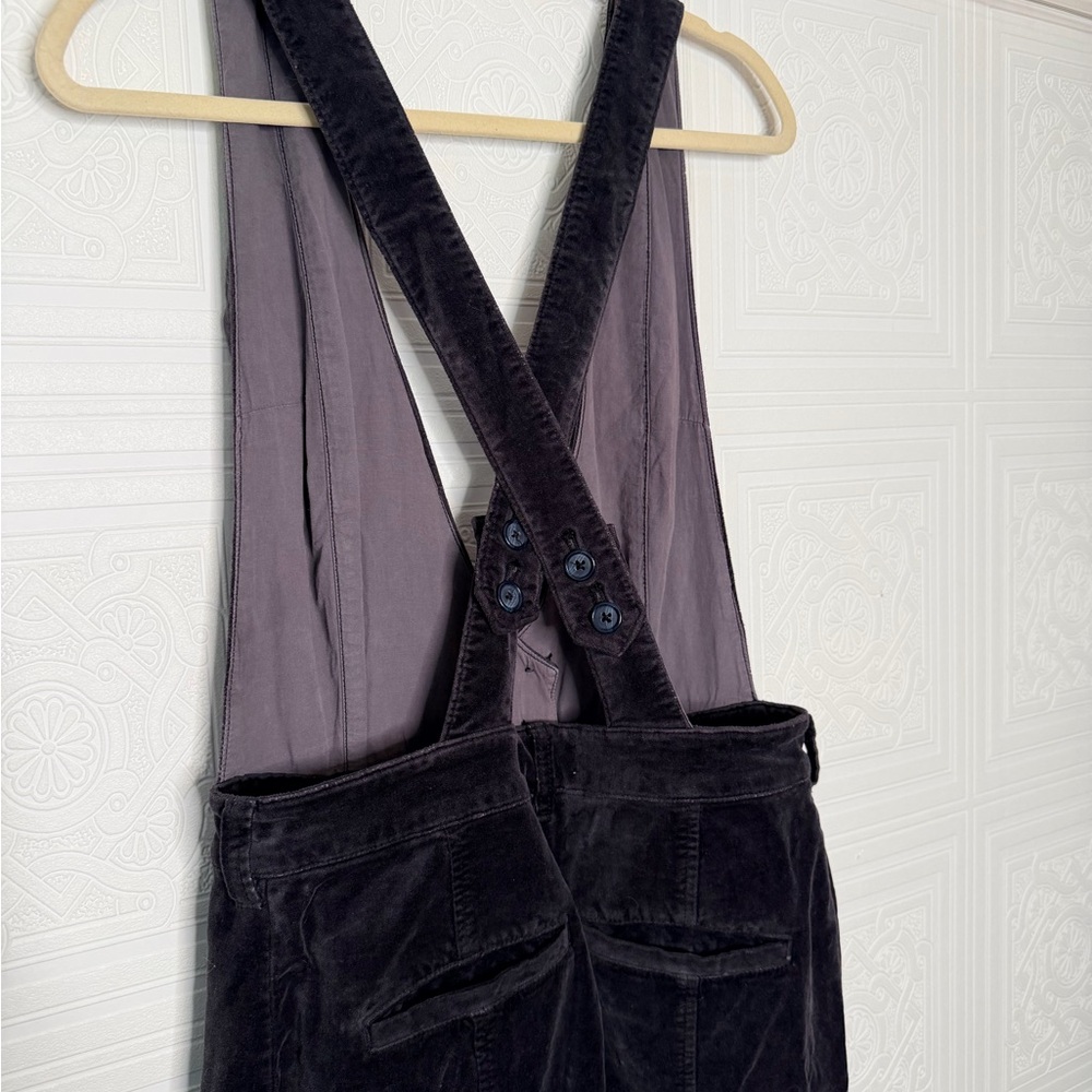 Anthropologie Pilcro Velvet Overalls 8 - Picture 6 of 8